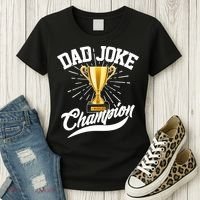 Dad Joke World Champion Women's T-Shirt thumb 3