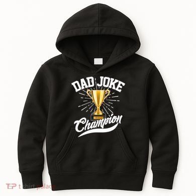 Dad Joke World Champion Kids Hoodie