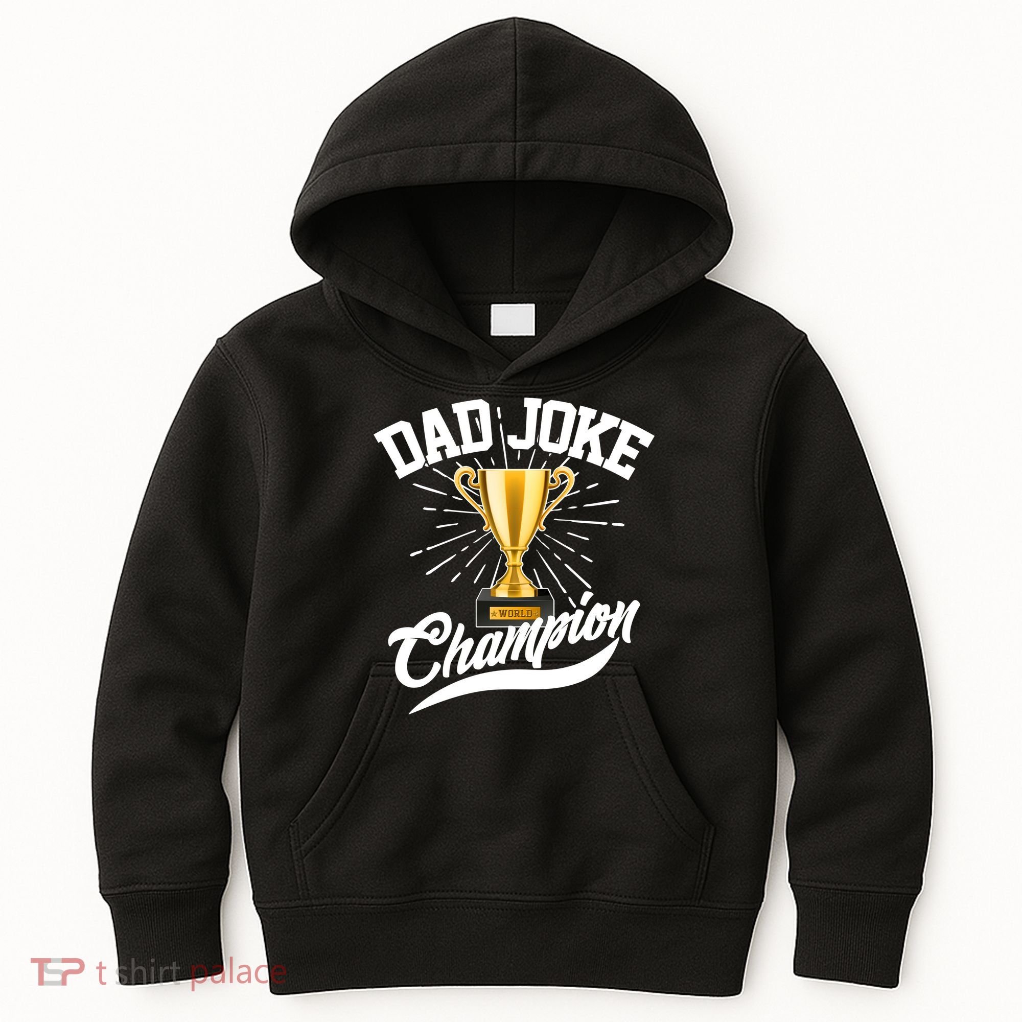 Dad Joke World Champion Kids Hoodie