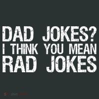 Dad Jokes? I Think You Mean Rad Jokes Mousepad thumb 1