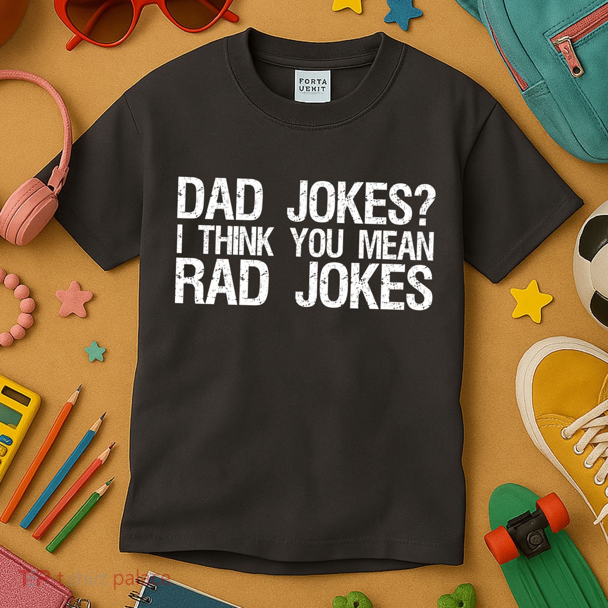 Dad Jokes? I Think You Mean Rad Jokes Kids T-Shirt