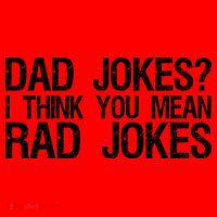 Dad Jokes? I Think You Mean Rad Jokes Santa Hat thumb 1