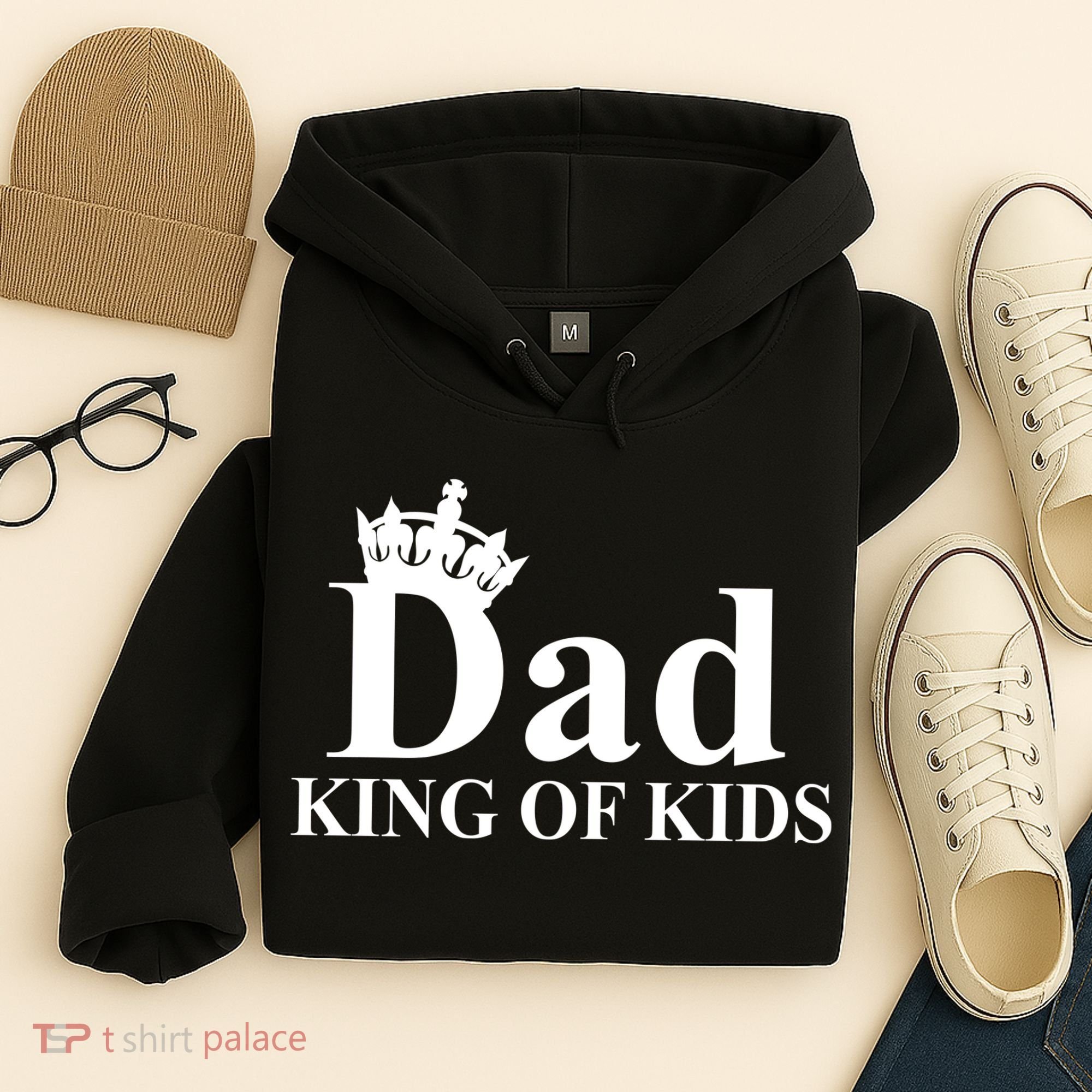 Dad King of Kids Hoodie
