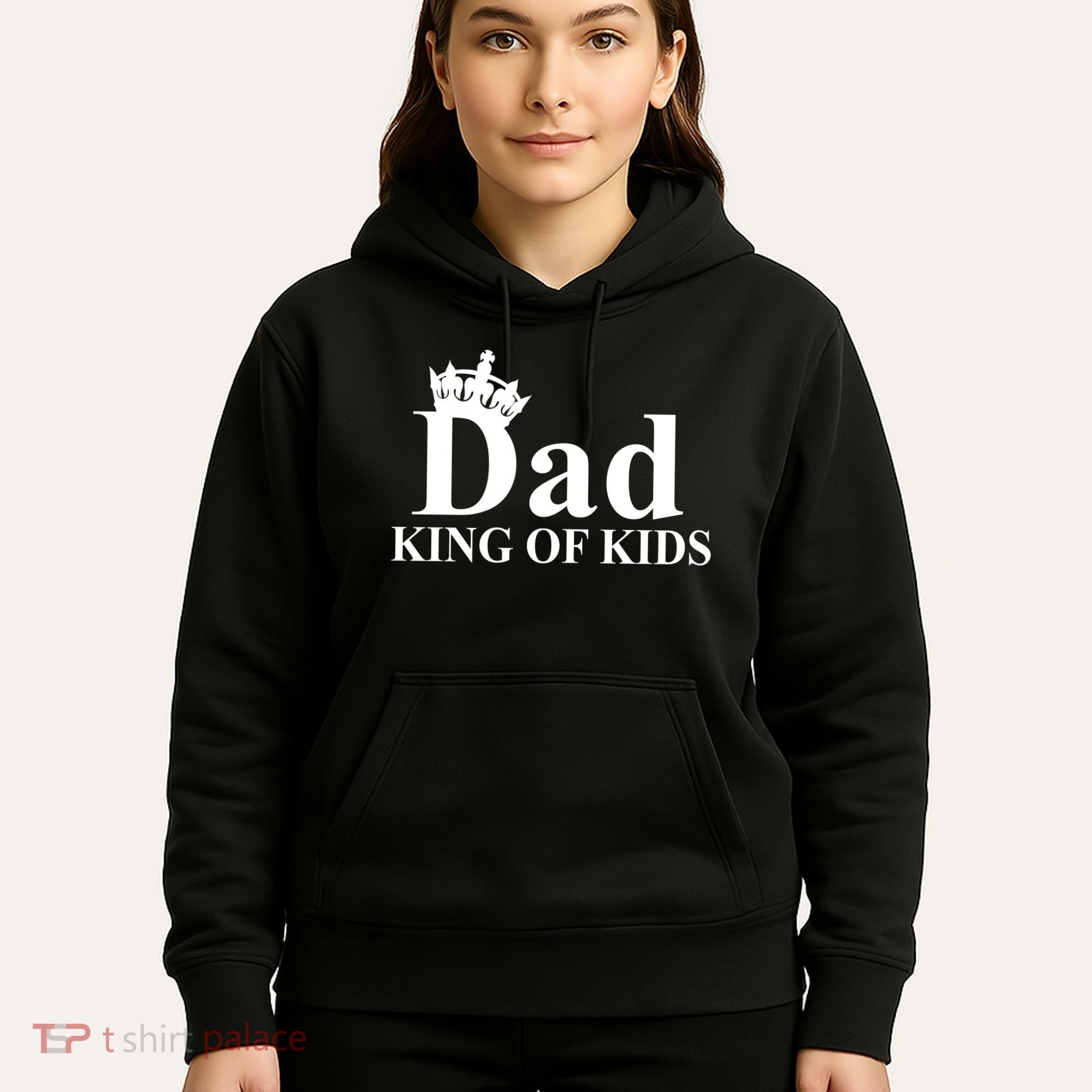 Dad King of Kids Hoodie