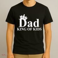 Dad King of Kids T-Shirt thumb 3