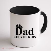 Dad King of Kids Coffee Mug thumb 1