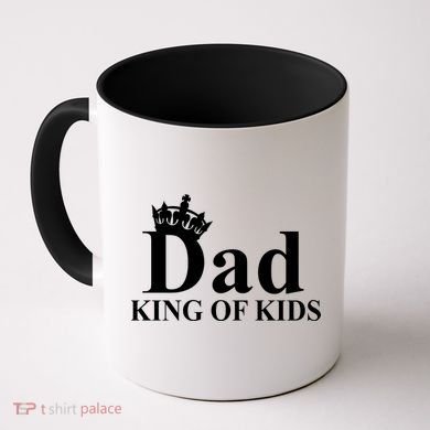 Dad King of Kids Coffee Mug
