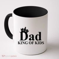 Dad King of Kids Coffee Mug thumb 0