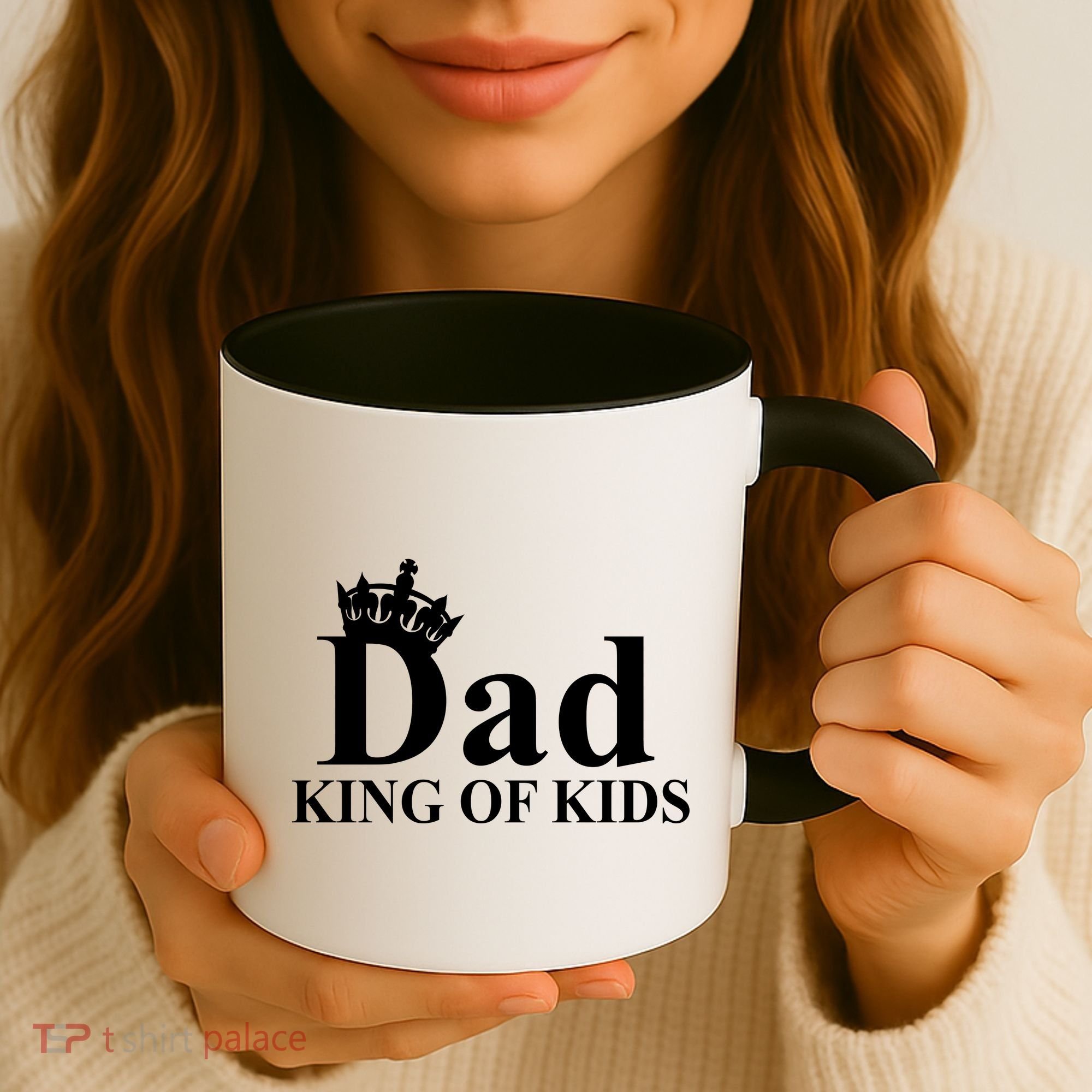 Dad King of Kids Coffee Mug