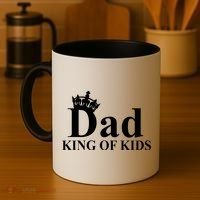 Dad King of Kids Coffee Mug thumb 4