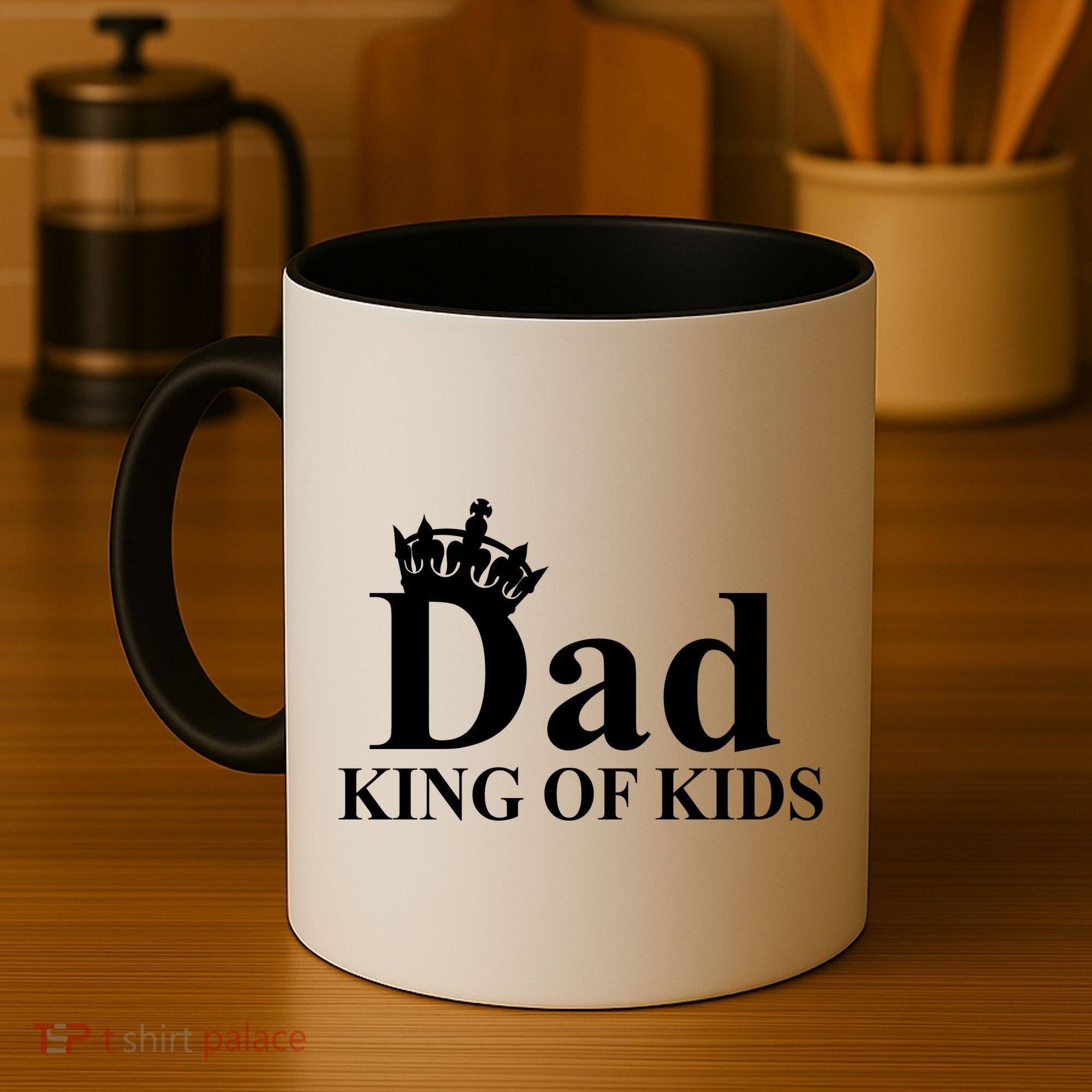 Dad King of Kids Coffee Mug