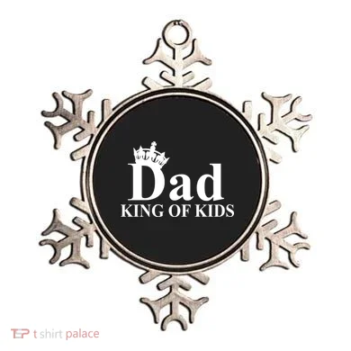 Dad King of Kids Ornament