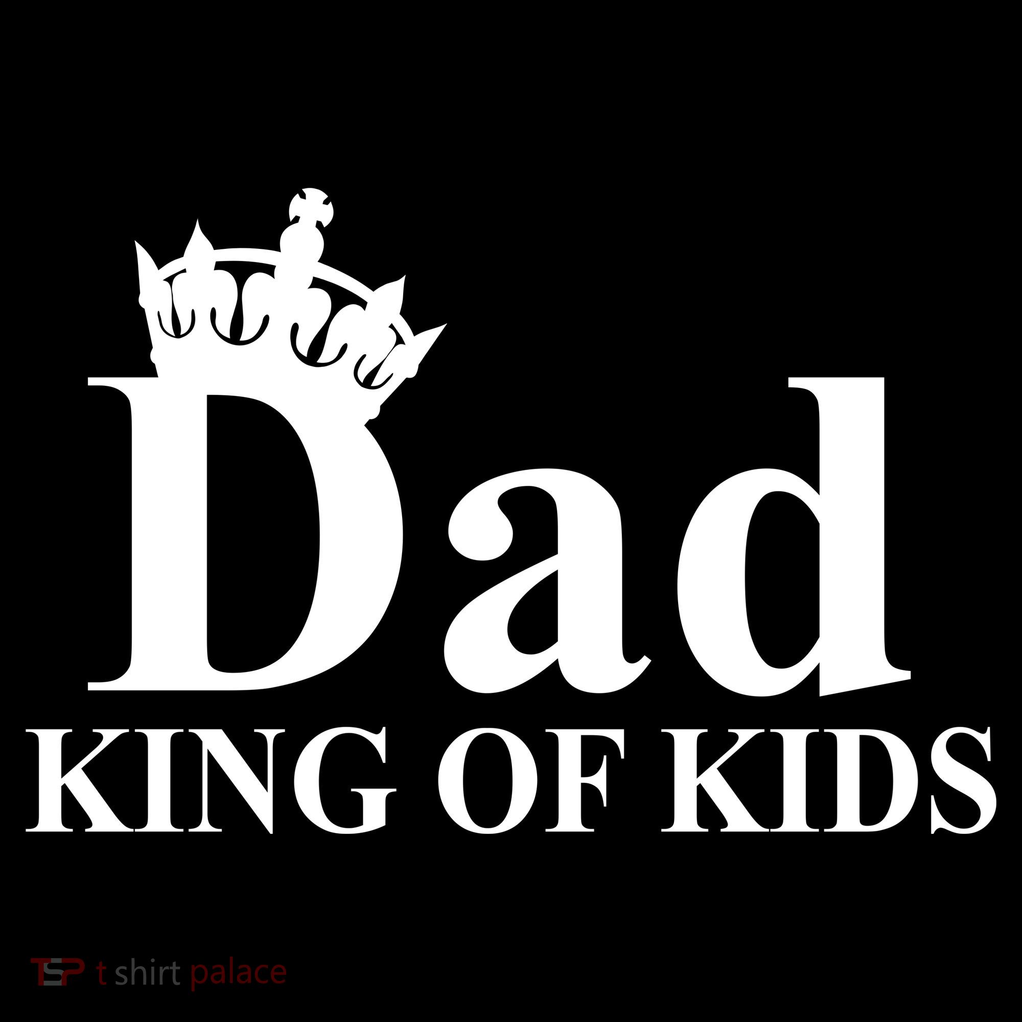 Dad King of Kids Ornament