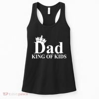 Dad King of Kids Women's Tank Top thumb 0