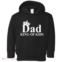 Dad King of Kids Toddler Hoodie thumb 0