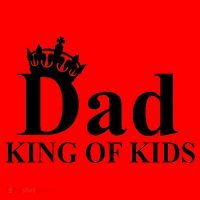 Dad King of Kids Santa Hat thumb 1