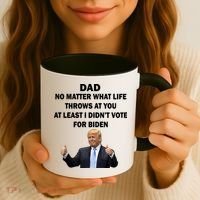 Dad Least I Didn't Vote Biden Funny Pro Republican Coffee Mug thumb 3