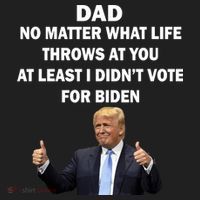 Dad Least I Didn't Vote Biden Funny Pro Republican Tumbler thumb 3