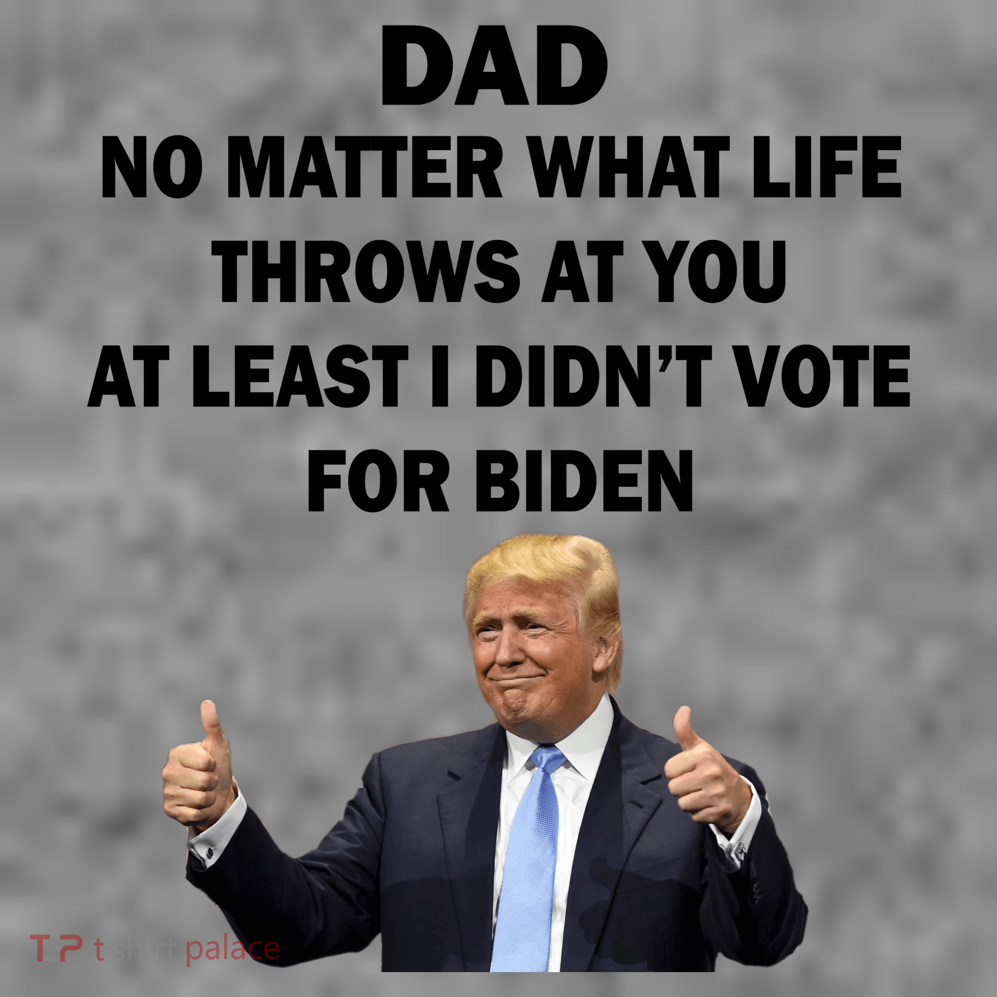 Dad Least I Didn't Vote Biden Funny Pro Republican Women's Hoodie