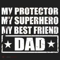 Dad My Protector My Superhero My Best Friend Tumbler thumb 3
