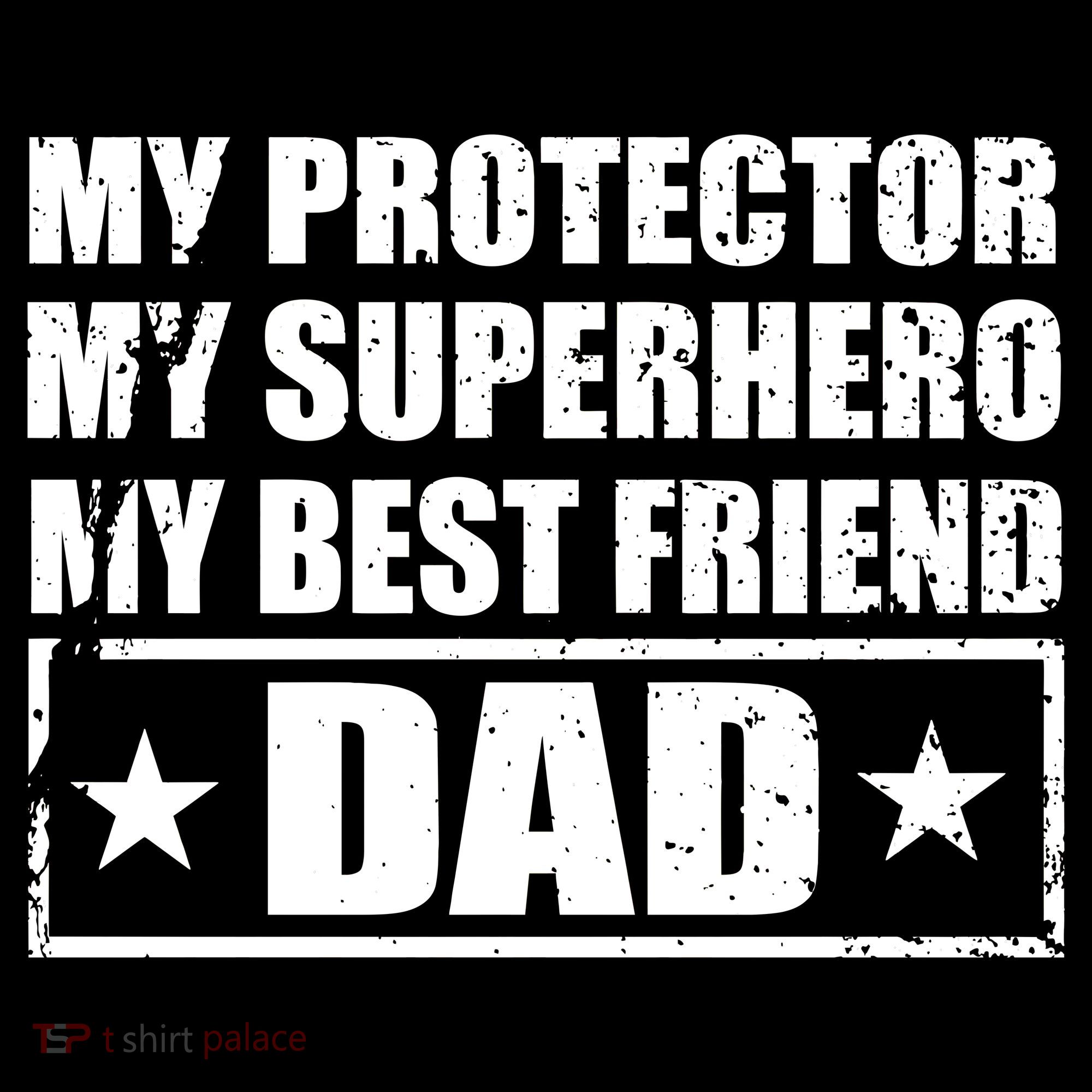 Dad My Protector My Superhero My Best Friend Ornament