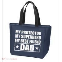 Dad My Protector My Superhero My Best Friend Tote Bag thumb 3