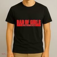 Dad of Girls Out Numbered Red Imprint T-Shirt thumb 3