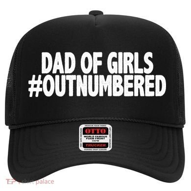 Dad Of Girls Outnumbered Hat