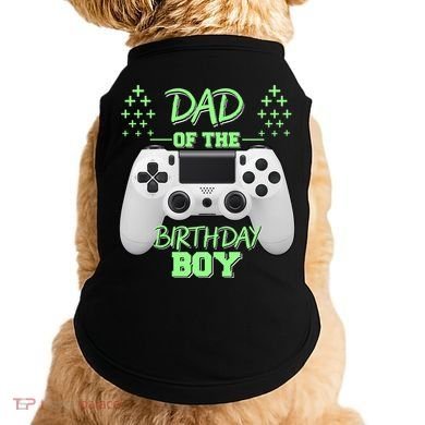 Dad Of The Birthday Boy Doggie Tank