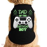 Dad Of The Birthday Boy Doggie Tank thumb 0