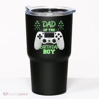 Dad Of The Birthday Boy Tumbler thumb 0