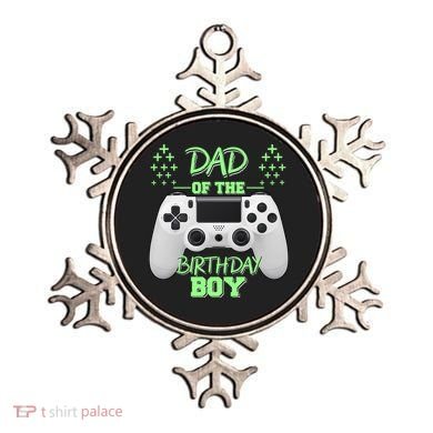 Dad Of The Birthday Boy Ornament