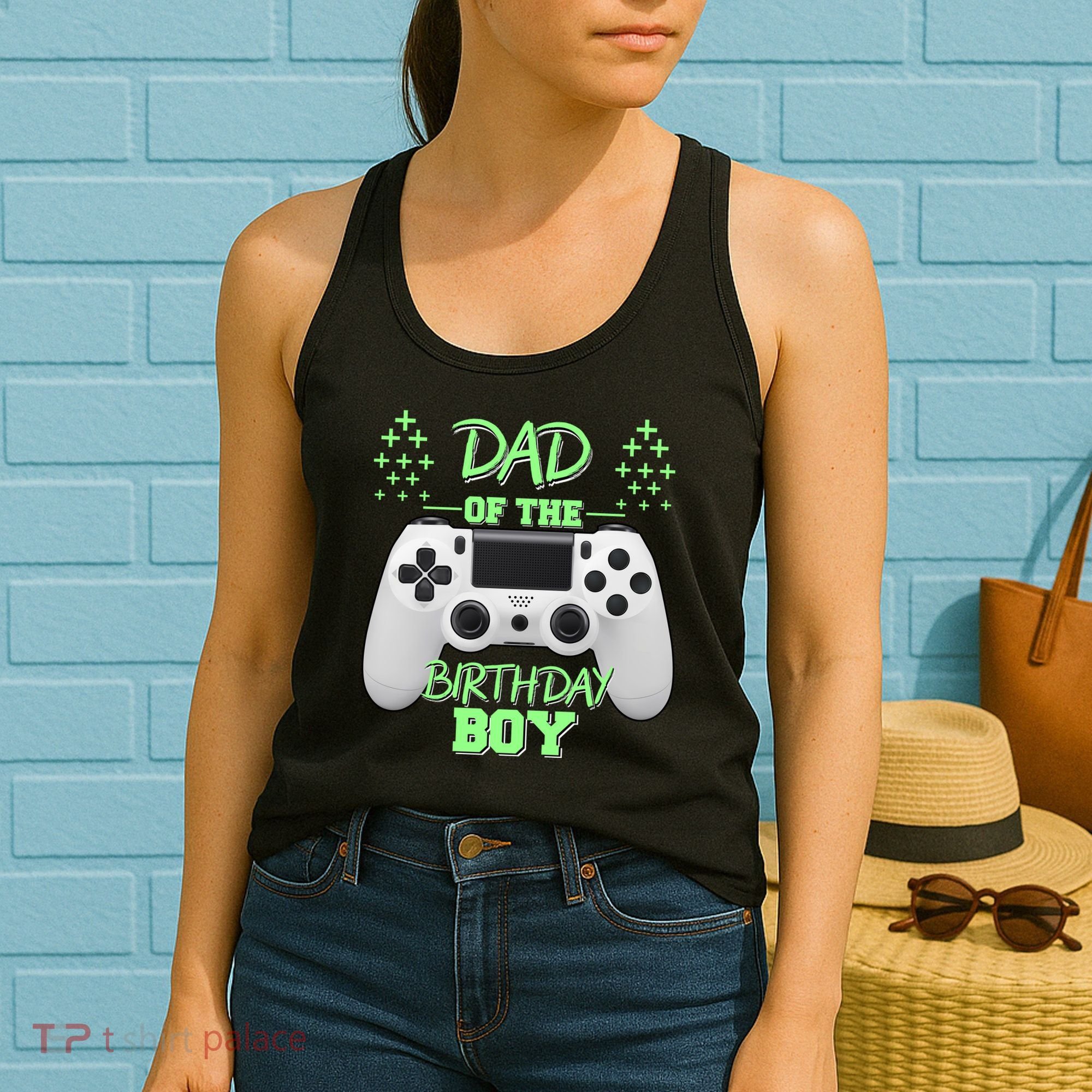 Dad Of The Birthday Boy Women's Tank Top