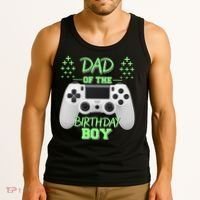 Dad Of The Birthday Boy Tank Top thumb 3