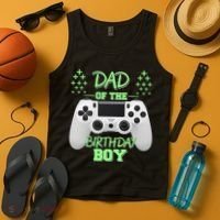 Dad Of The Birthday Boy Tank Top thumb 4