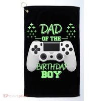 Dad Of The Birthday Boy Golf Towel thumb 0