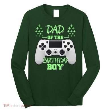 Dad Of The Birthday Boy Long Sleeve Shirt
