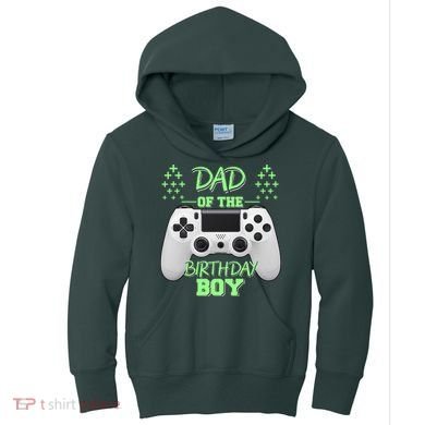 Dad Of The Birthday Boy Kids Hoodie