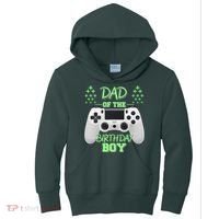 Dad Of The Birthday Boy Kids Hoodie thumb 0
