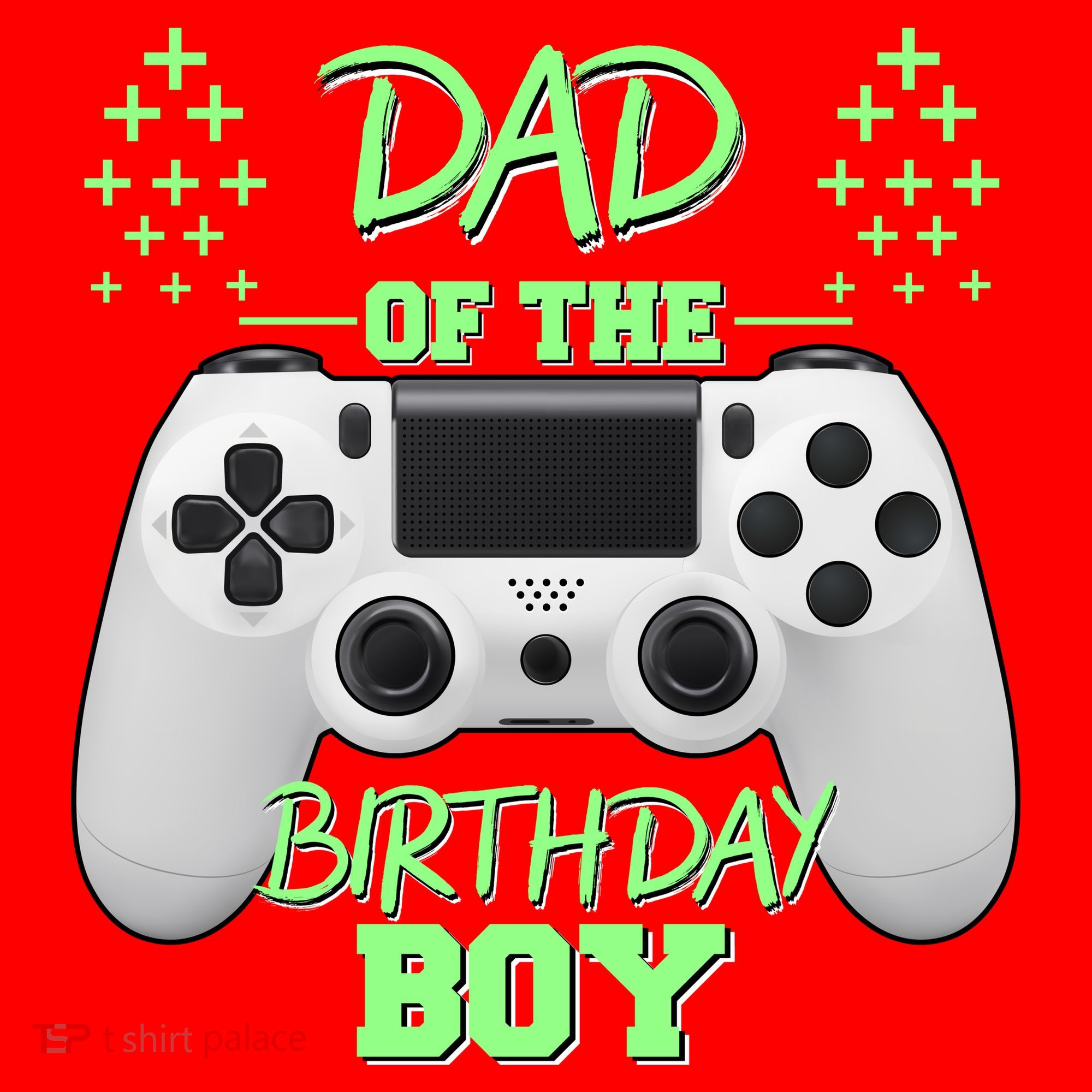 Dad Of The Birthday Boy Santa Hat