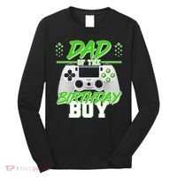 Dad Of The Birthday Boy Video Gamer Long Sleeve Shirt thumb 0