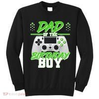 Dad Of The Birthday Boy Video Gamer Sweatshirt thumb 0
