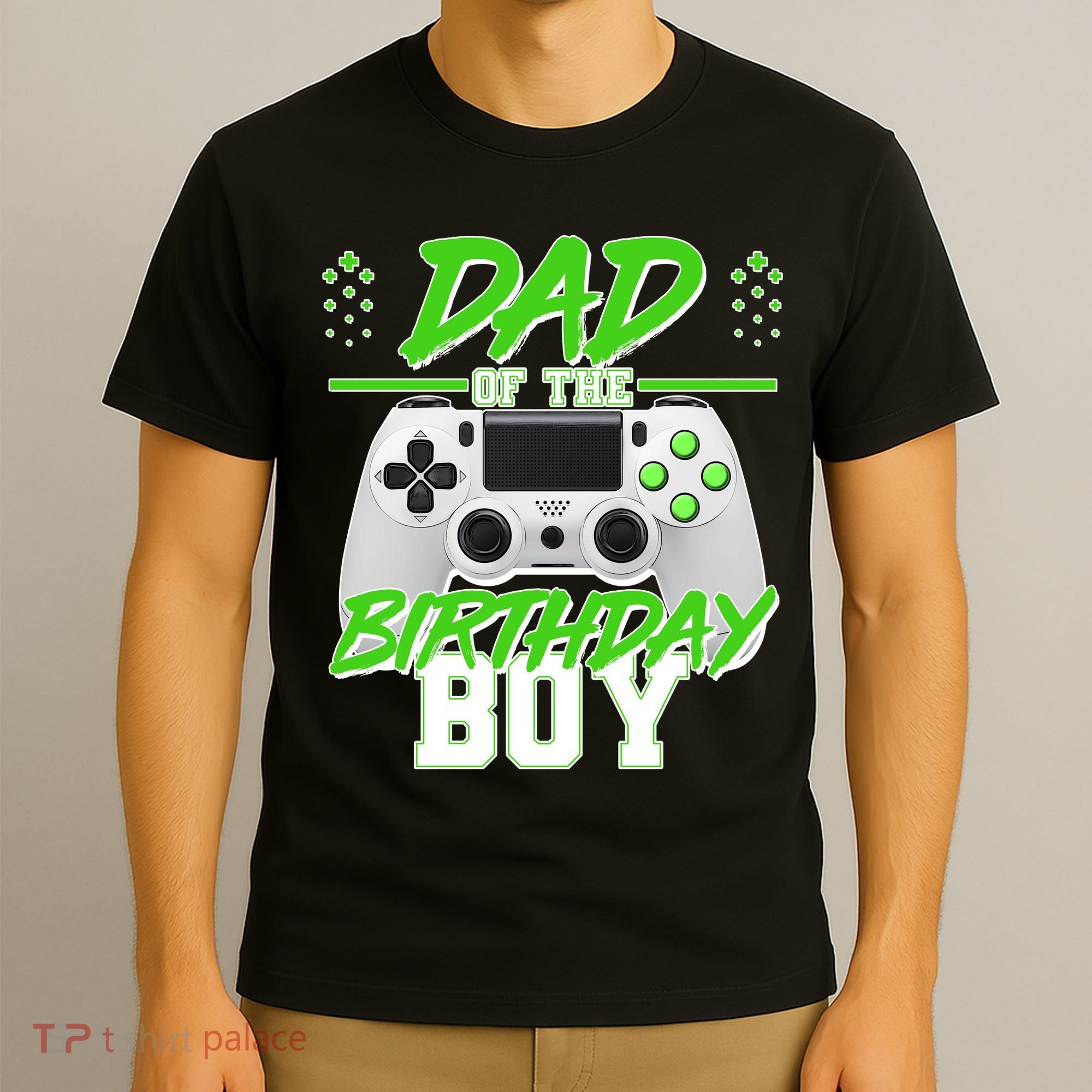 Dad Of The Birthday Boy Video Gamer T-Shirt
