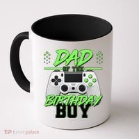 Dad Of The Birthday Boy Video Gamer Coffee Mug thumb 0
