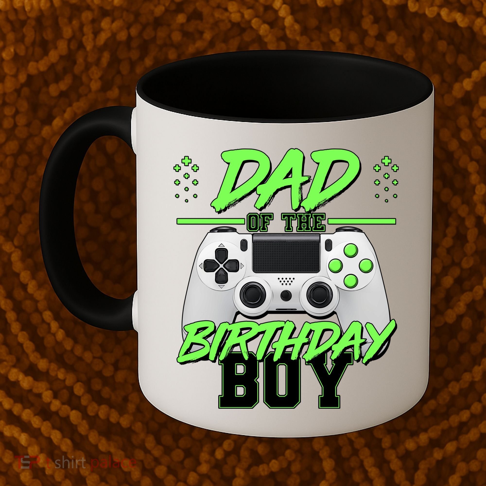 Dad Of The Birthday Boy Video Gamer Coffee Mug