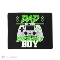 Dad Of The Birthday Boy Video Gamer Mousepad thumb 0