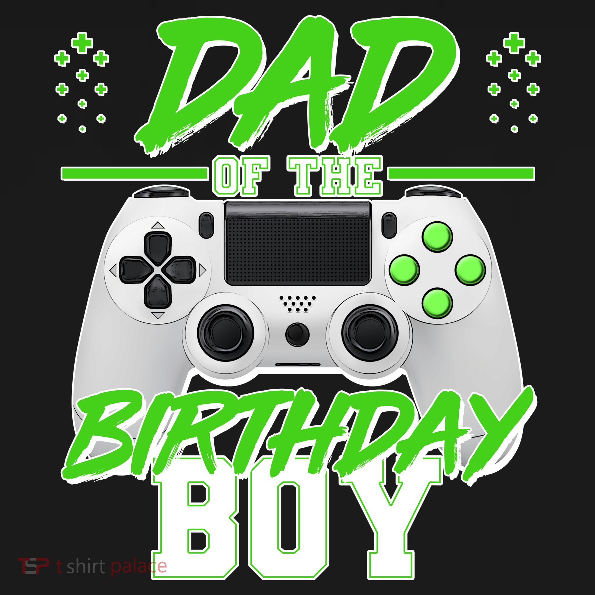 Dad Of The Birthday Boy Video Gamer Mousepad