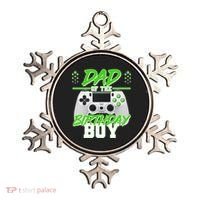 Dad Of The Birthday Boy Video Gamer Ornament thumb 0