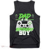 Dad Of The Birthday Boy Video Gamer Tank Top thumb 0