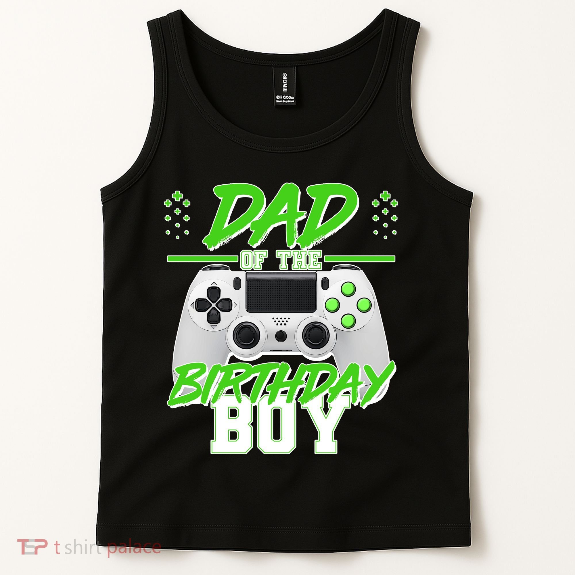 Dad Of The Birthday Boy Video Gamer Tank Top